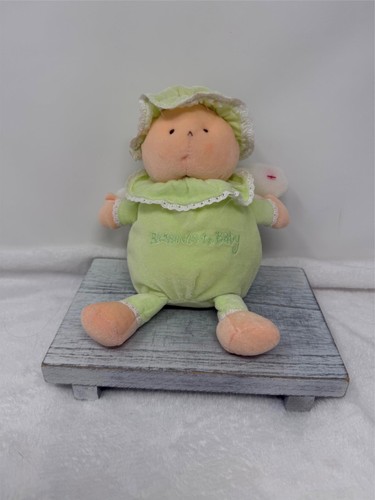 Baby Ty Blessings To Baby Green ANGEL 9" Plush Stuffed Animal Toy