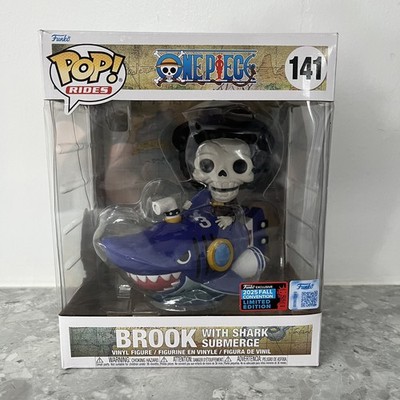Funko Pop Rides One Piece Brook With Shark Submerge #141 - Brandneu