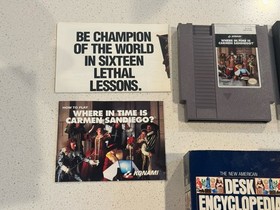 Where in Time is Carmen Sandiego NES Nintendo Complete In Box