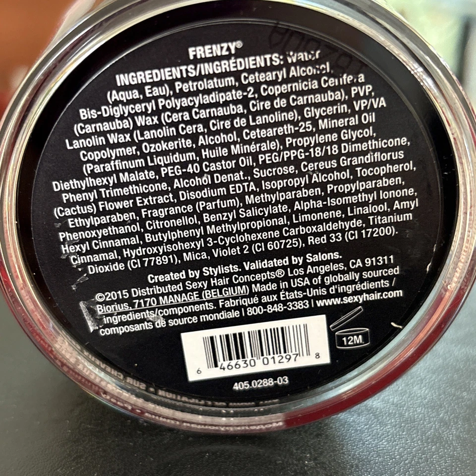 Paquete de 1 producto de peinado Frenzy Texture Pomada peinado 1,8 oz Foto 3 de 4