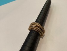 AUTHENTIC SIGNED ISRAEL VERMILE STERLING SILVERUNIQUE RING 7 NR