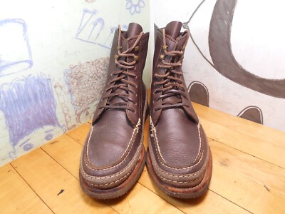 Cole Haan & Todd Snyder Brown Leather Gum Sole Ankle Boots 