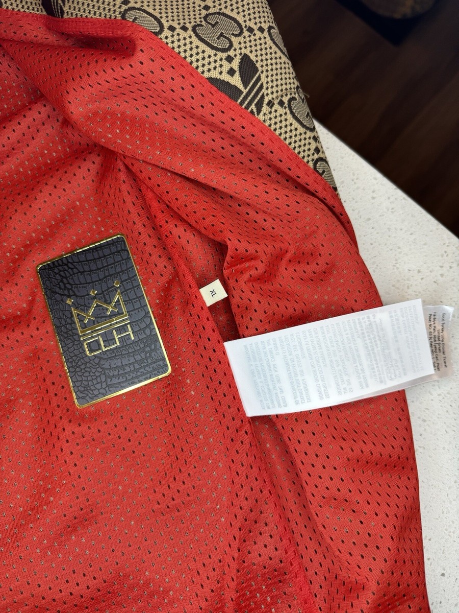 GUCCI X ADIDAS GG TRACK ZIP JACKET MENS SIZE XL | eBay