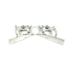 Billet Aluminum Polished Pair Hood Hinges Kit For 1967- 1969 Ford Mustang Base Billet Aluminum Polished Pair Hood Hinges Kit For 1967- 1969 Ford Mustang Base