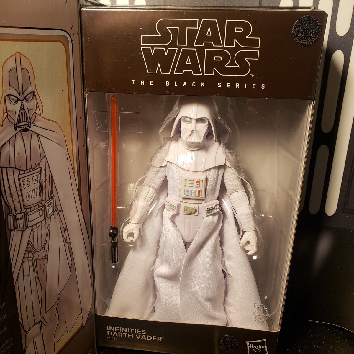 Star Wars Black Series 6-inch Infinities Darth Vader White