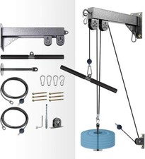 Fitness Pulley Kabelzug Seilzug Maschinenbefestigung für Gym und Zuhause Workout