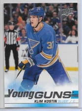 KLIM KOSTIN 2019-20 UPPER DECK # 2 YG'S SP RC/RUSSIA WJC/FREE AGENT