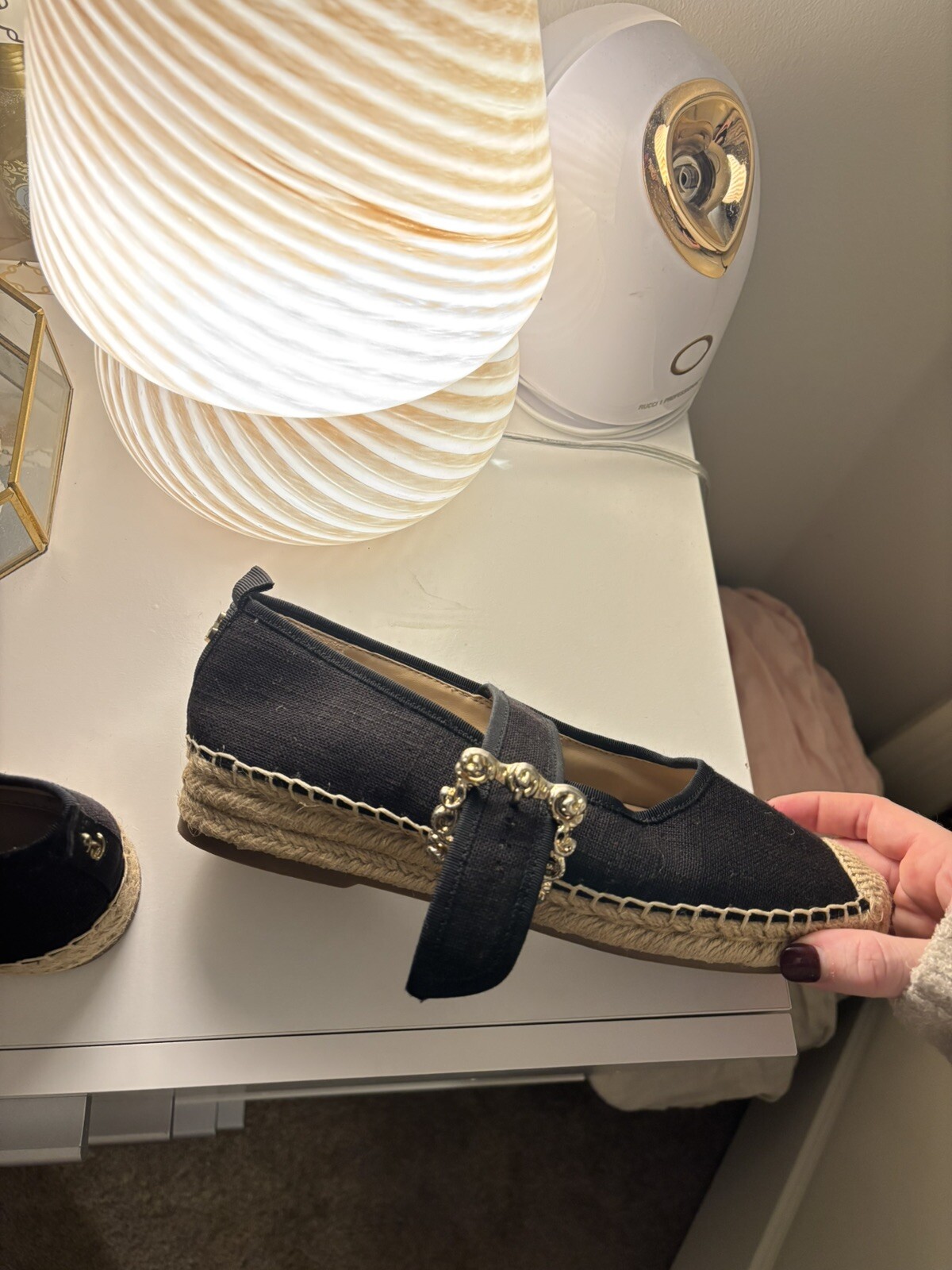 Sam Edelman Women's Maddy Mary Jane Flats, Style# I9541F1001, Size 8.5, Black