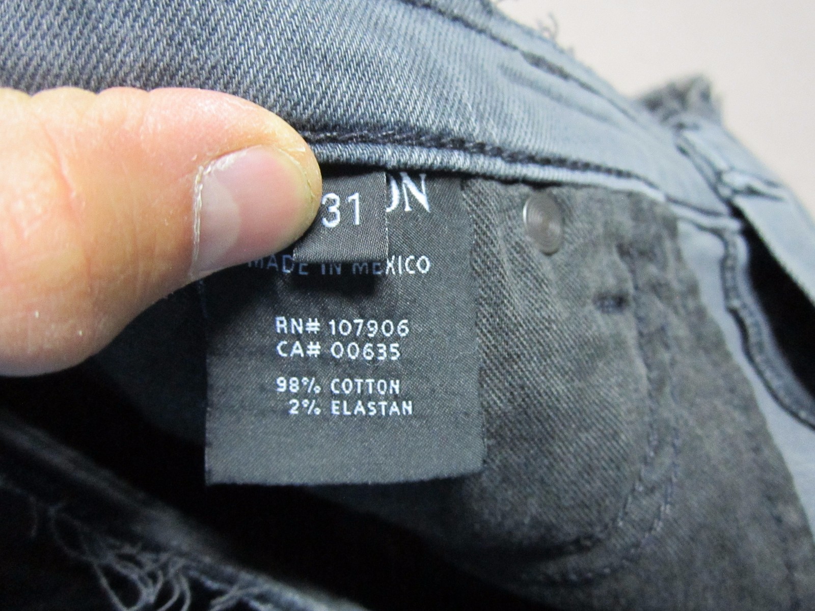 HUDSON JEANS WOMENS TORI SLOUCH SHORT GRAY DENIM JEAN SHORTS SIZE 31 NEW RARE image 6