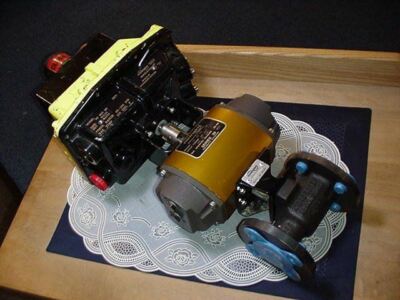 FlowServe Electro-Pneumatic CPT Characterized Seat Control Valve 1'' Steel Flange