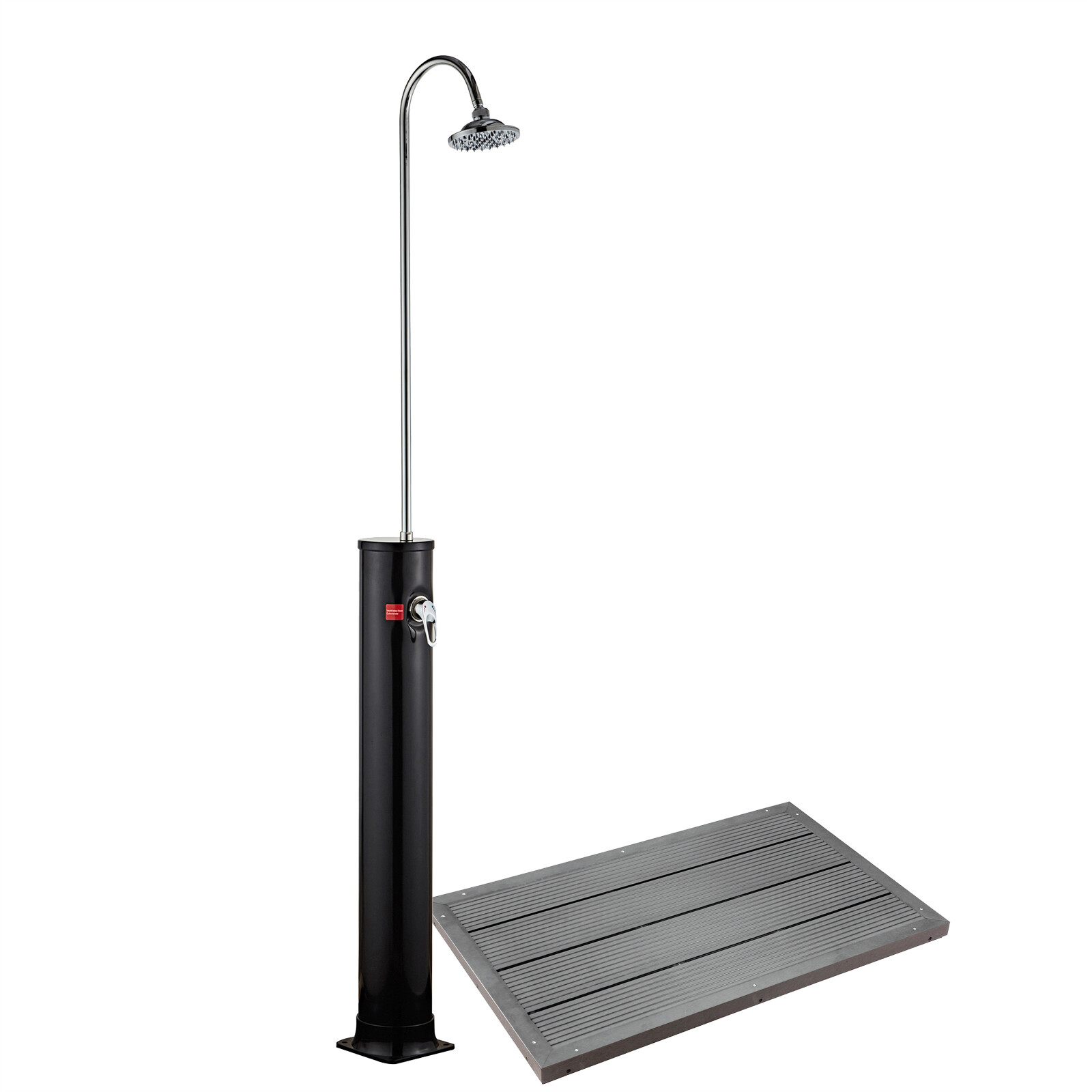 Set De Ducha Solar 18L Suelo Elemento Ducha De Jardín Con Suelo Exterior Ducha La Placa Base