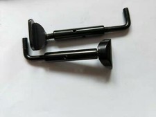 4 Sets Black Metal Violin Chin Rest Screws 3/4 To 4/4 Seperated clamp
