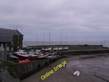 Photo 12x8 Winter moorings New Quay/Ceinewydd Big boats lifted onto the h c2012