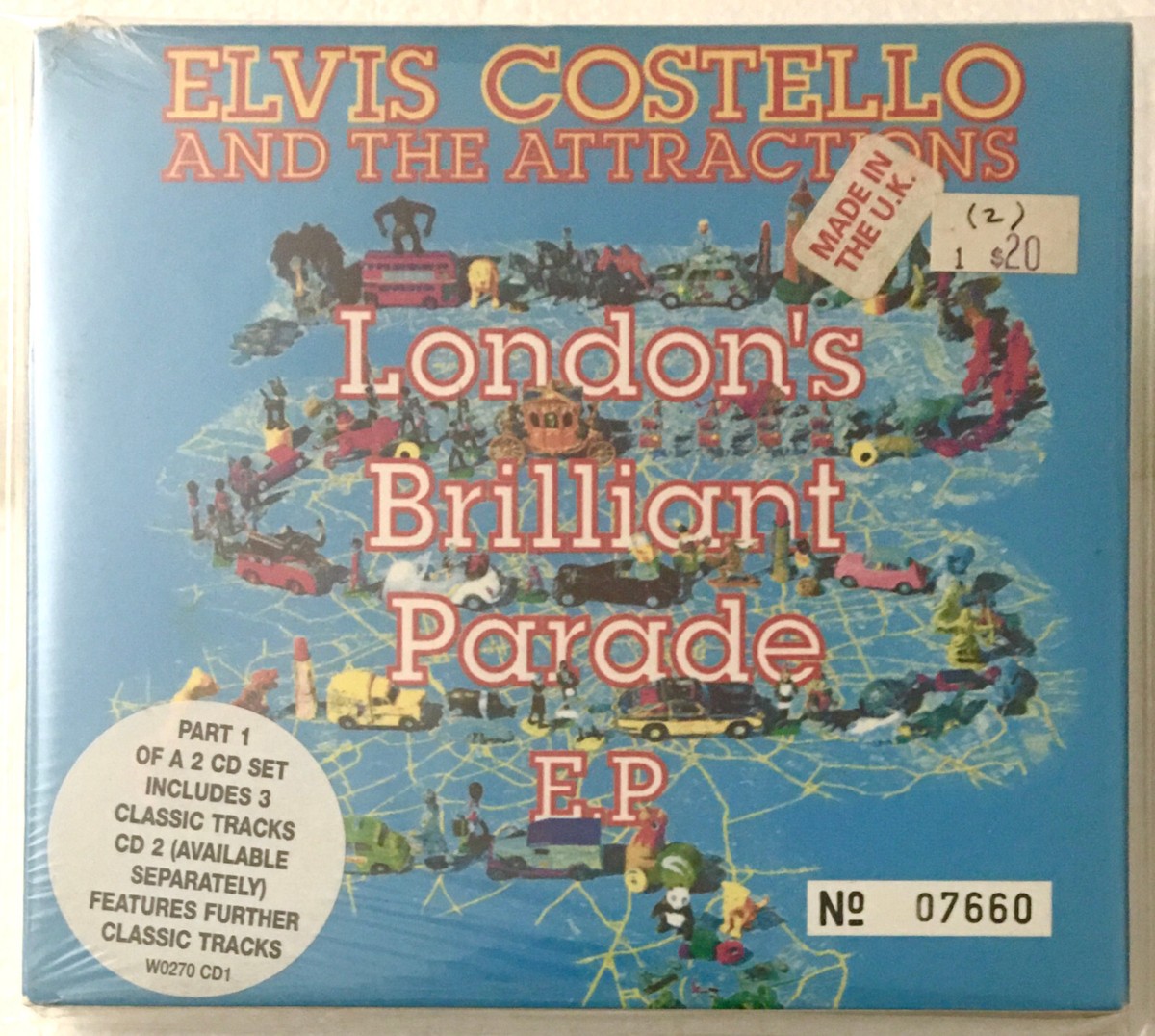 エルヴィス•コステロ BRILLIANT PARADE JAPAN 1994 Elvis Costello