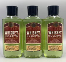Bath  Body Works Whiskey Reserve 3 In 1 Hair Face Body Wash 10 Oz S/3 524A