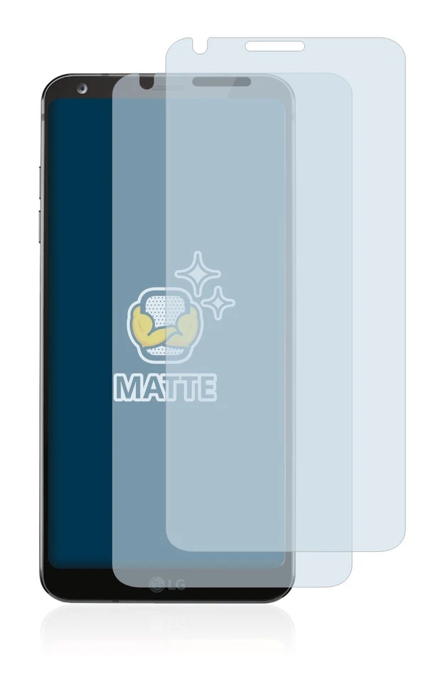 LG G6 , 2x BROTECT® Matte Screen Protector anti-glare hard-coated - Image 2 of 4