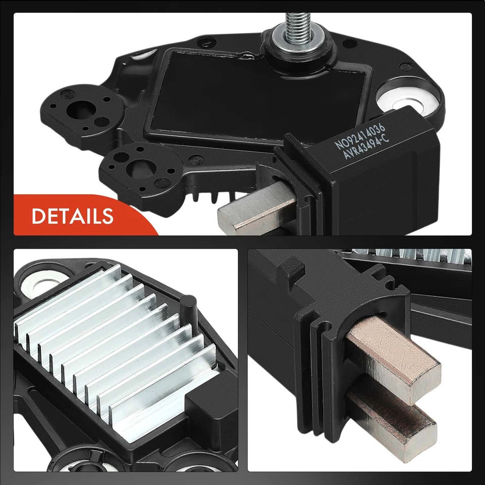 Regolatore Di Alternatore Per Citroën C5 I Fiat Peugeot 206 SW Lancia - Immagine 2 di 4