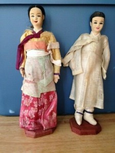 vintage korean dolls
