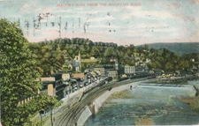 Mauch Chunk PA * From the Mountain Road Birds Eye View  1907
