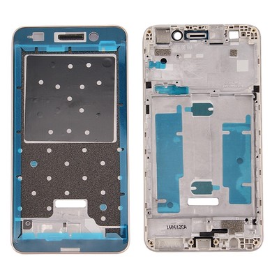 For Huawei Honor 5A / Y6 II Front Housing LCD Frame Bezel Plate (Gold)