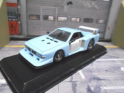 LANCIA Beta Montecarlo Test Testcar DRM Heyer blau weiss 1979 Best 1:43 