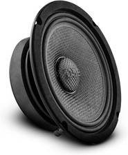 DS18 6.5" Slim Motorcycle Car Water Resistant Mid Range Bass Speaker PRO-CF6.4SL