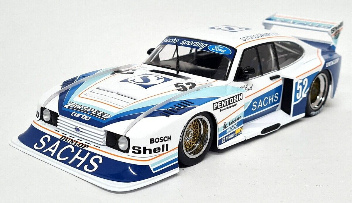 1:18 MCG 18801 H.Ertl Ford Capri Turbo Gr.5 #52 Sachs DRM Zolder 1980
