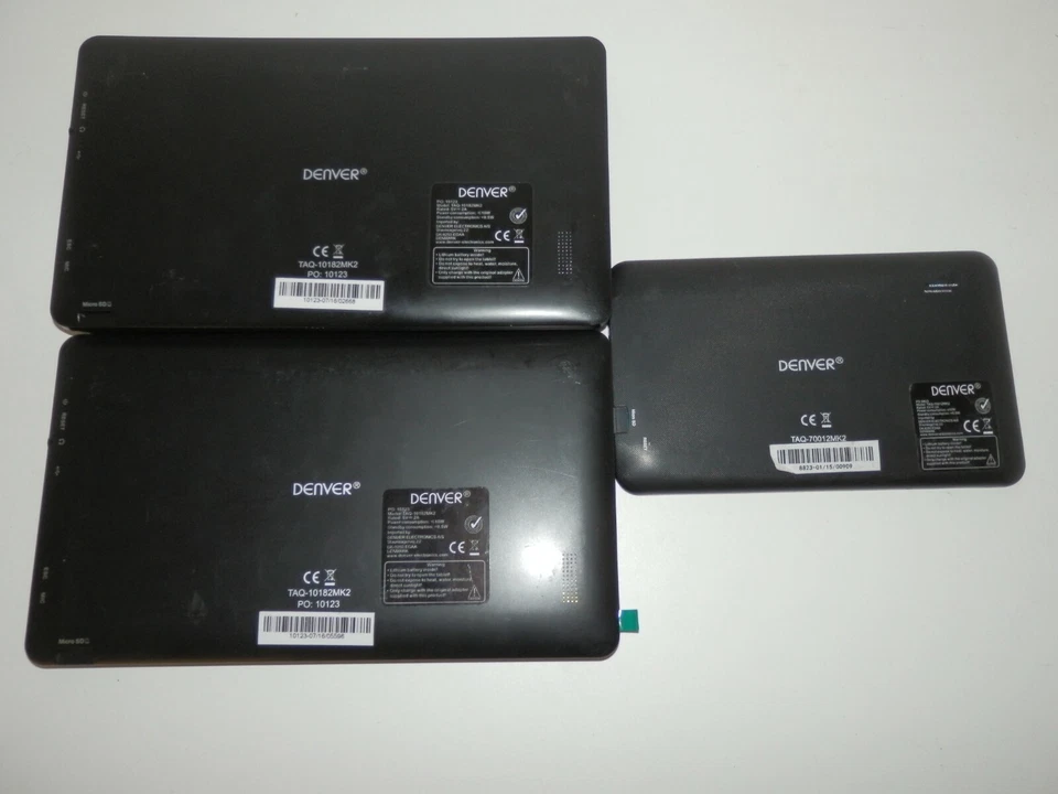 6x Denver Kinder tablet 10 & 7, EMMc 16GB, 10 Zoll, Kid's Tablet 10" als Defekt - Bild 2 von 2