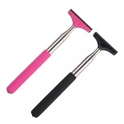 Window Squeegee Cleaning Tool Multipurpose Retractable Rearviews Mirror Wiper
