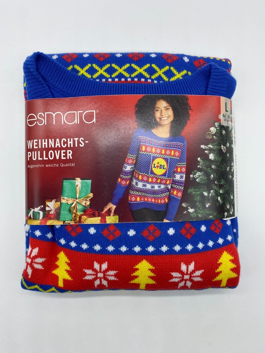 Esmara Lidl Winter Pullover Esmara Damen Lidl Weihnachtspullover