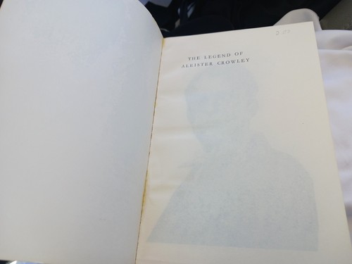 The Legend Of Aleister Crowley 1970, Revised Occult PB BOOK, EX SCARCE No UPC - Imagen 5 de 21