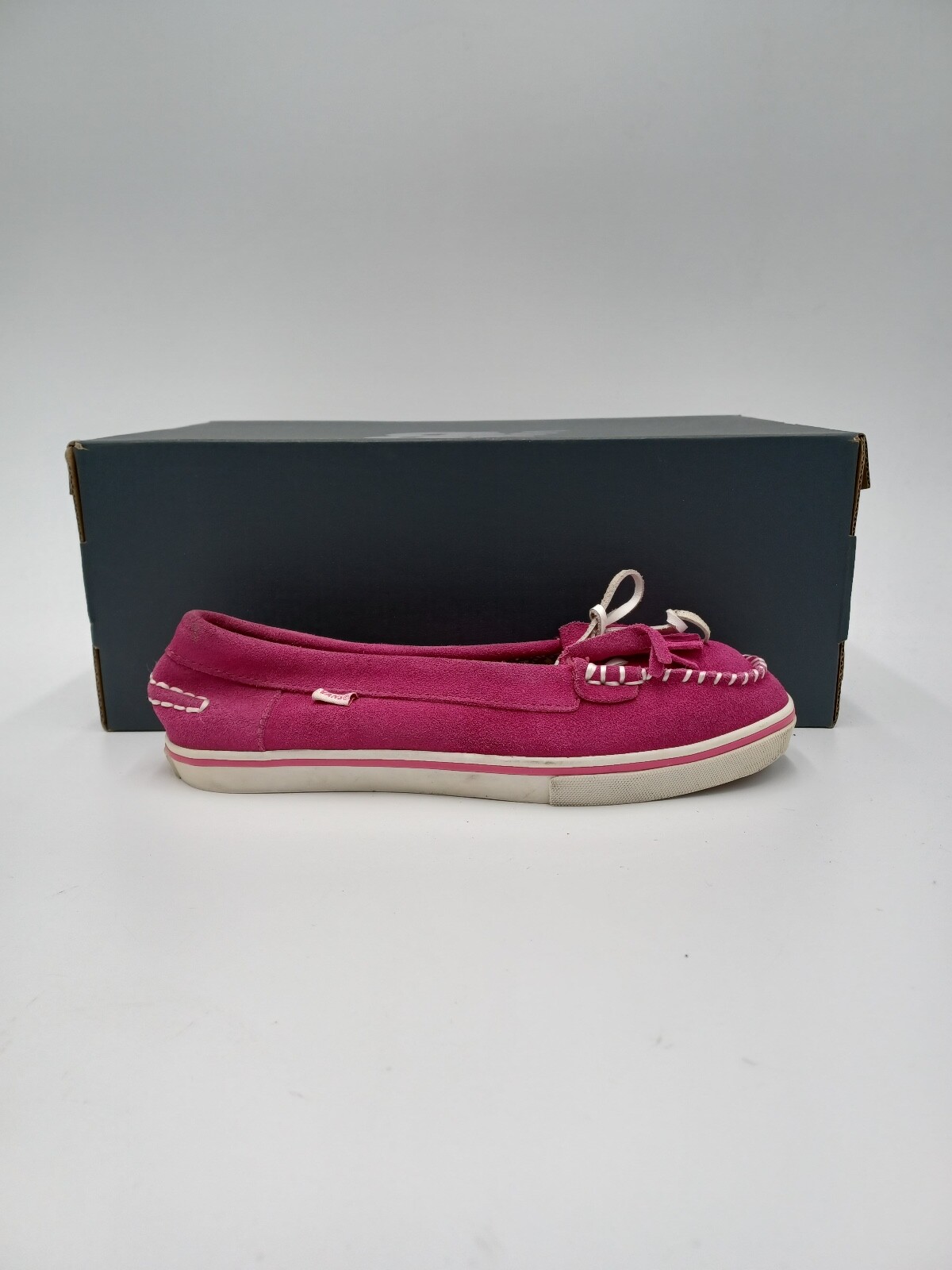 Vans Ballerina Trainer Pink UK4.5 Low Womens VN0HJYS20 China Sneaker