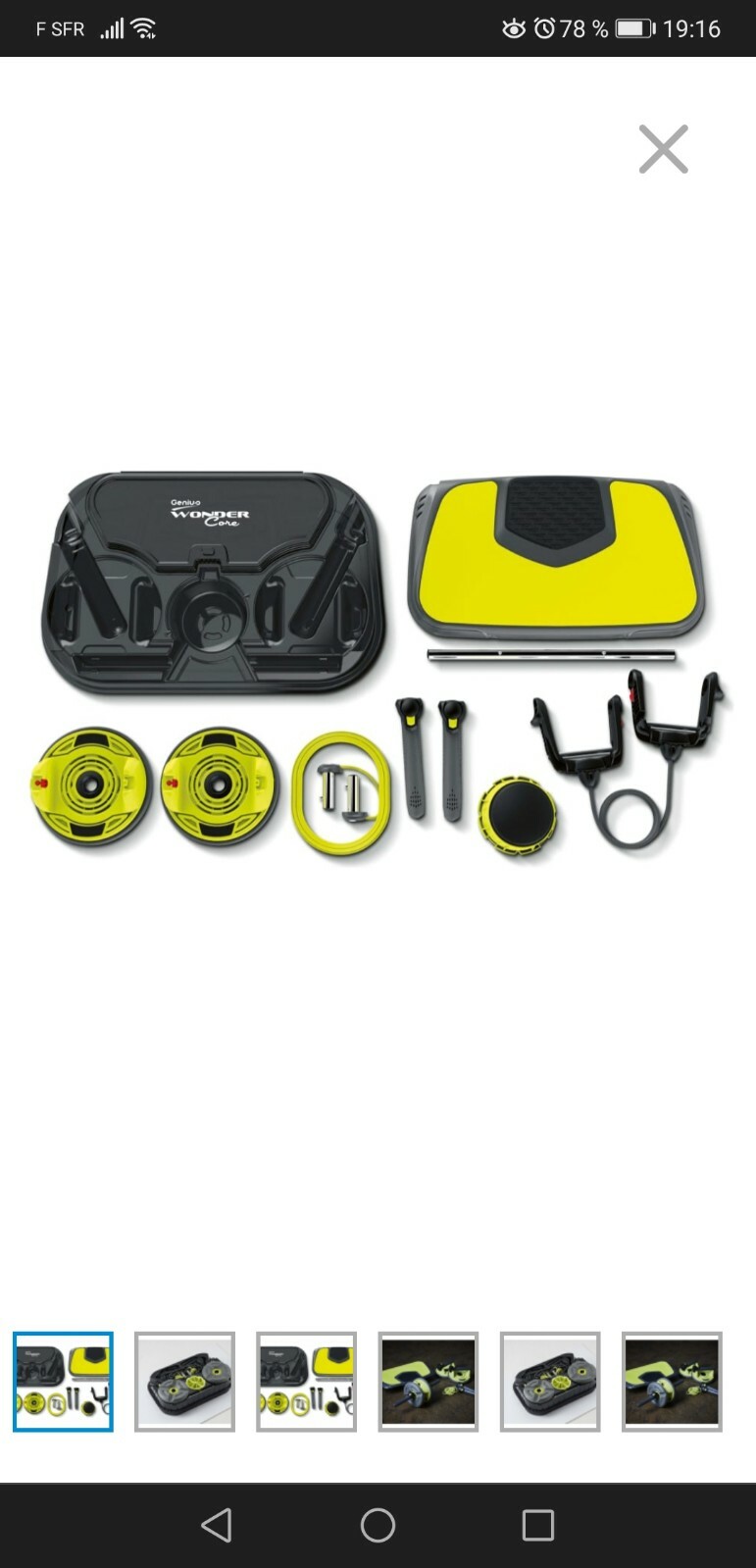 Genius Wonder Core banc de musculation compact pour salon et petits espaces