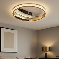 Deckenleuchte Deckenlampe Wohnzimmerleuchte Kristalle Memory Cct Led D 29,5 Cm
