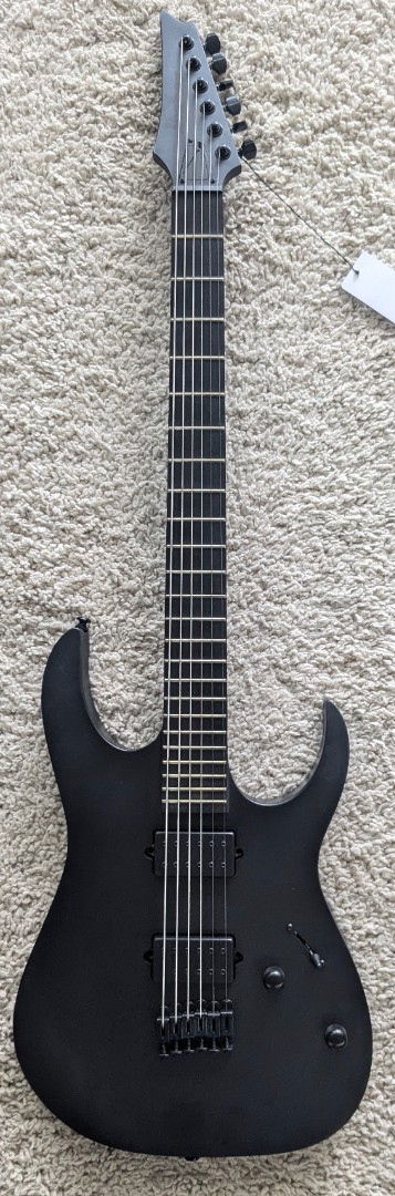 Электрогитара Ibanez RGRTBB21BKF Baritone Гриф из черного дерева Плоская черная отделка 214090₽