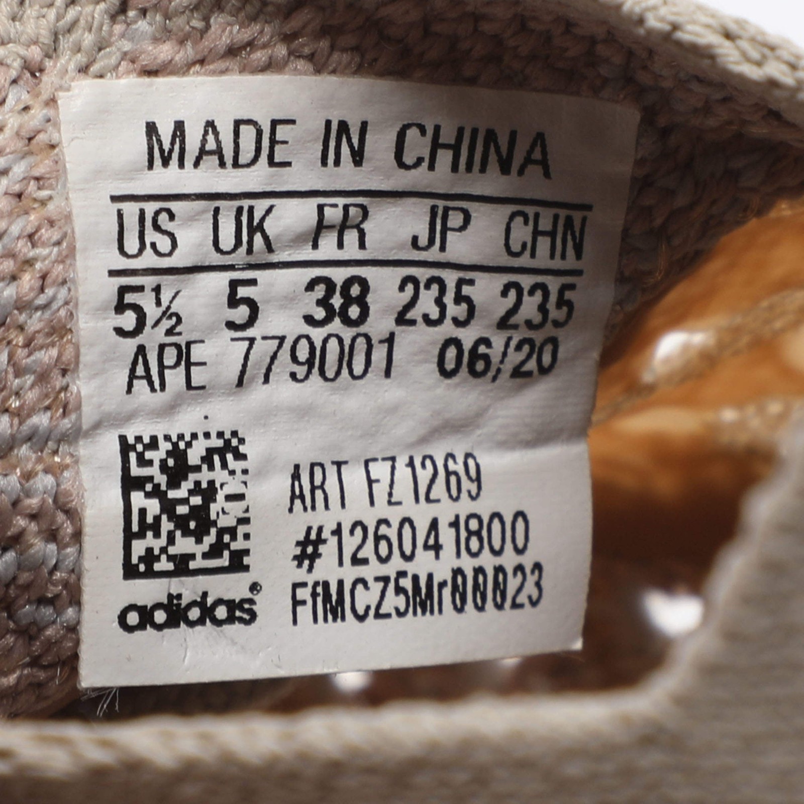 Yeezy x Adidas Boost 380 Pepper Size 38 Grey Knit Fabric Low Top Sneakers thumbnail 8