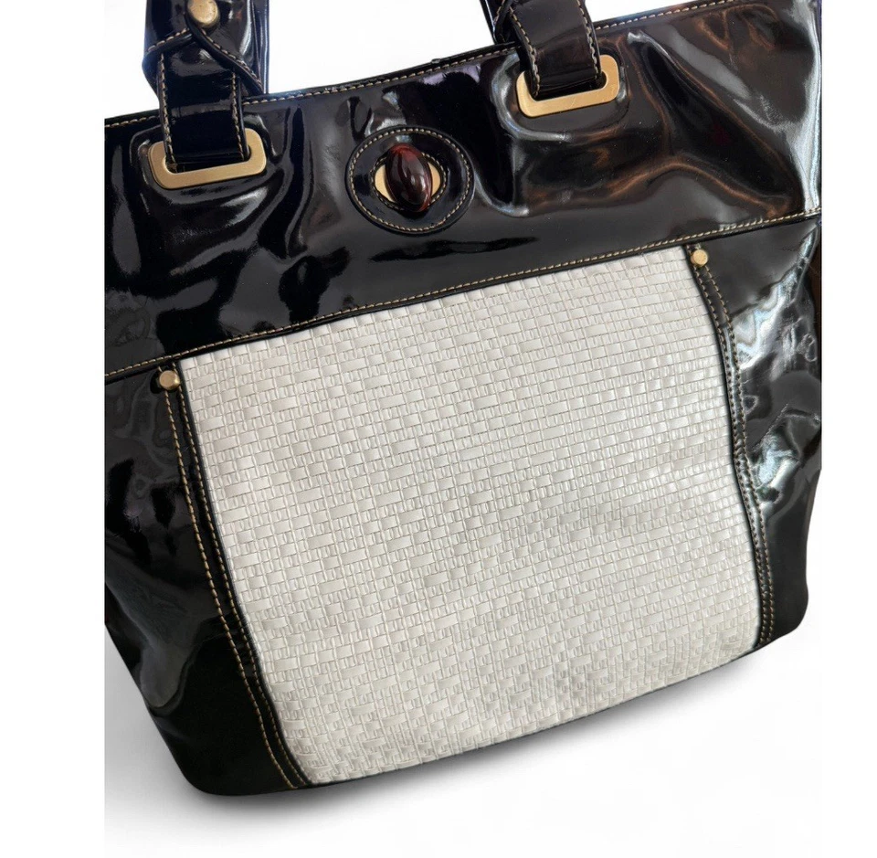 Maxx New York black and white tote bag Brand new with original duster! - Imagem 2 de 4