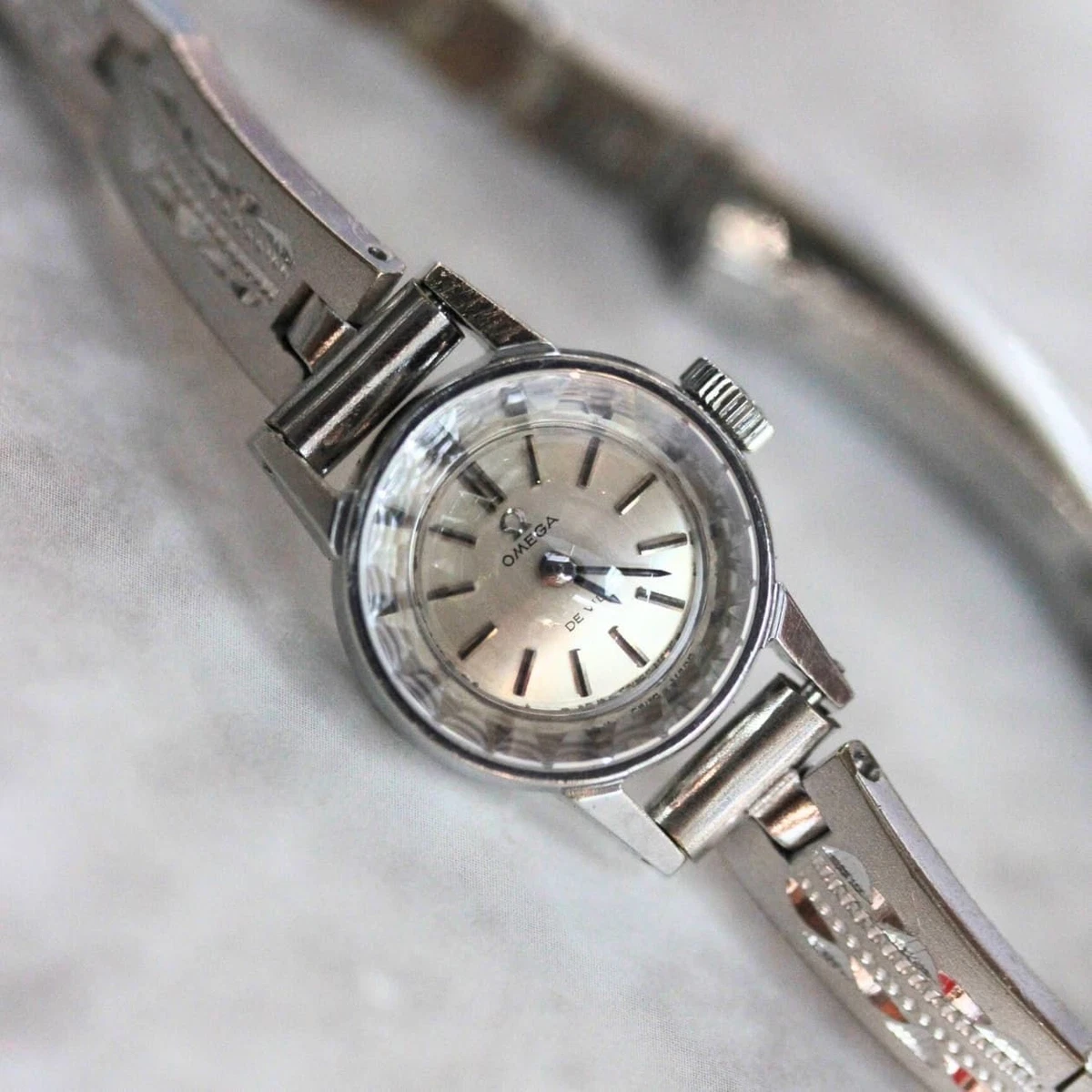 Silver OMEGA De Ville Women Wristwatches for sale | eBay