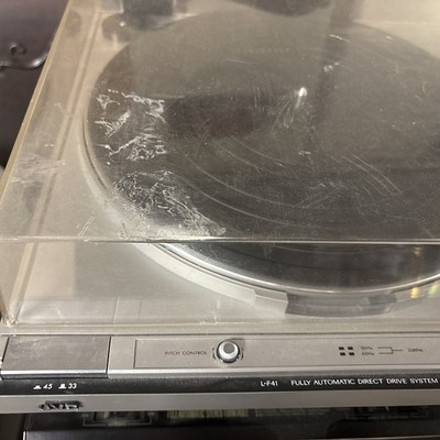 Buy JVC Fully Automatic Direct Drive Turntable Record Player L-f41