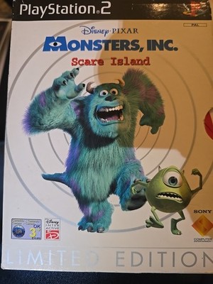 Monsters Inc. Scare Island Playstation 2 PS2 Spiel PAL Komplett Limited Edition