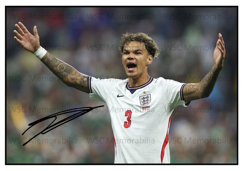 11638. Nico O'Reilly Signed Pictures (A4 Prints) Manchester City