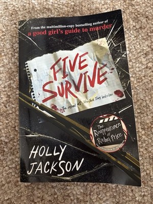 Holly Jackson Five Survive Paperback Young Adult Fiction Novel Survival English