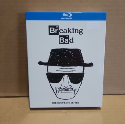 Breaking Bad The Complete Series Blu-Ray Seasons 1-6 (9-Disc Set) New, Sealed