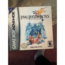 Final Fantasy Tactics Advance Nintendo Game Boy Advance Square Enix CIB Boxed