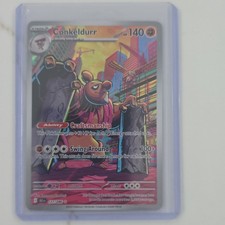 The Pokémon Company Conkeldurr 127/086 SV Black Bolt IR Holo Eng HP140 on eBay