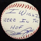 Pete Rose I Wish I Were In The HOF Signed Baseball Rose Hologram