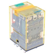 24VAC IDEC Plug In Power Relay 10A DPDT RU2S-A24