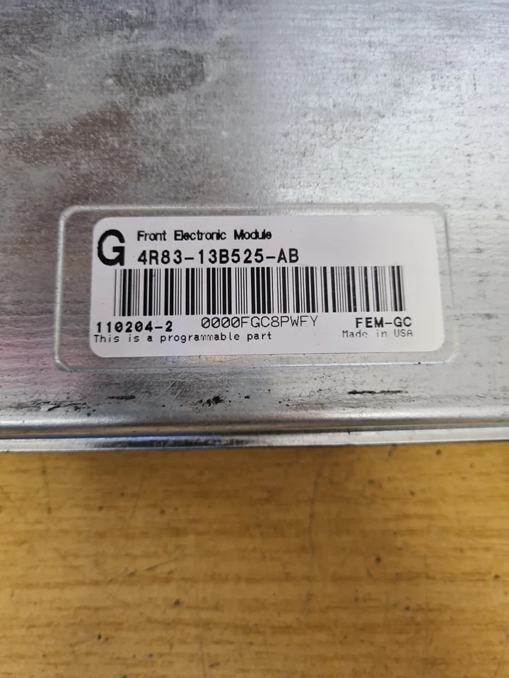 Jaguar S Type X202 2005 3,0 V6 AJ30 carrocería delantera control ecu BCM BCU 4R8313B25AB Foto 2 de 4