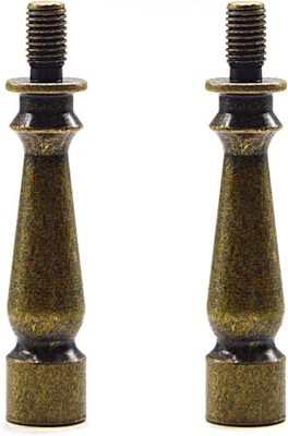 Lp Shade Risers Lp Finial Extender, 2 Pa (Antique Brass, 2 Inch)