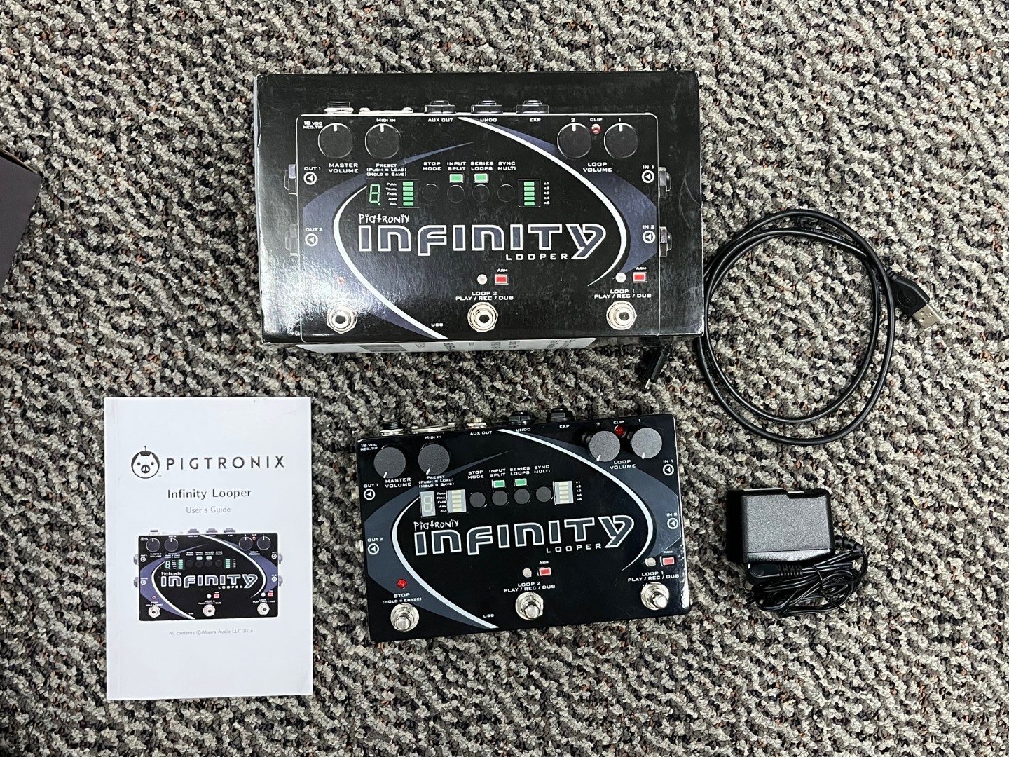 Педаль гитарных эффектов Pigtronix Infinity Looper Модель SPL - B в наличии